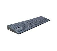 Rampe per Soglie Ad Alta Resistenza, Rampe in Gomma per Marciapiedi, Rampe Antiscivolo per Soglia di Accesso, per Porte, per Interni, Esterni, Scooter, Passeggini, Scale,100 * 25 * 8cm