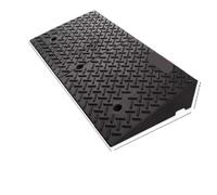 Rampe Protezione Cavo Rampa di accesso in gomma e plastica, for auto, for marciapiede, for casa, for strada, for rampe, for rampe di accesso, for dossi, in salita, lungo la strada(50x42x10CM)