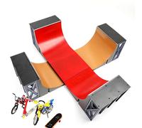 Rampger Skate - Configurazione Per Dita Morbide, Rampe Per Pattini Da , Giocattoli Acrobazie, Attrezzatura Per Essere Utilizzato Più Vo L'allenamento | Layout In Degli Ostacoli Personalizzabile, Ideal