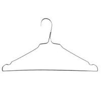 RAMPI Grucce in Ferro zincato 40 cm Appendiabiti salvaspazio Professionali per Lavanderia (200)