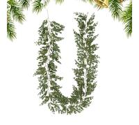 Rampicanti artificiali da appendere, 198 cm, morbido al , pianta rampicante da tavolo in polietilene e ghirlanda di abete, per decorazioni natalizie per la casa e tutto l'anno | Ambiente ispirato