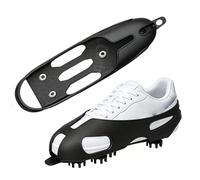 Ramponcini da Scarpe - Silicone Resistente all'Usura con Ganci e Fermagli | Ramponi Antiscivolo per Scarpe | per Corsa all'Aperto Escursionismo Jogging Campeggio Attività su Prato e sul Ghiaccio