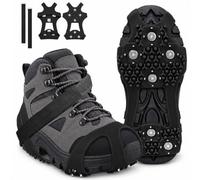 Ramponcini per Scarponi Ramponi, 28 Tacchetti Traction Ramponi Universali | Ramponcini per Scarpe per Ghiaccio e Neve, Trekking Camp Pesca