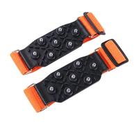 Ramponi Antiscivolo per Scarponi 7 Punte Antiscivolo Regolabili Trazione | Ramponi Antiscivolo per Scarpe da Neve Uomo Donna Jogging Trekking Arrampicata Inverno Alpinismo Pesca Outdoor Tetti