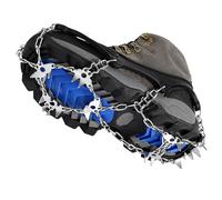 Ramponi da Ghiaccio 28 Denti - Ramponcini per Scarponi Inossidabili in Acciaio con Catene, Ideali per Trekking, Alpinismo, Campeggio su Neve e Ghiaccio