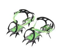 Ramponi da ghiaccio a 14 denti, copriscarpe antiscivolo for scarponi neve, cinturini in acciaio for sci, escursionismo e arrampicata(BRS-S1B)