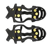 Ramponi Da Ghiaccio - Agganci Antiscivolo Per Trazione Scarpe | Ramponi Da Trazione Per Stivali A 9 Denti,Per Pendolarismo Invernale Escursionismo Lavoro All Aperto Camminata Alpinismo Parcheggi Matti