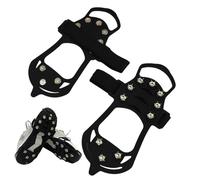 Ramponi da ghiaccio per stivali, design leggero e antiscivolo, pinze da trazione in acciaio durevole, ramponi da ghiaccio invernali, punte per racchette da neve | pinze per alpi