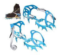 Ramponi per la trazione delle scarpe, ramponi da ghiaccio, ramponi da trekking, ramponi da alpinismo, ramponi da neve per alpinismo, con 14 artigli, pinze per scarpe da ghiaccio per arrampicata per