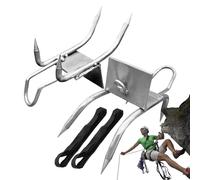 Ramponi per Scalare Alberi - Attrezzatura Arrampicata Arboricoltori | Artiglio Antiscivolo | Utensile Multiuso, Costruzione Metallo Rinforzato, Design Portatile, per Lavoro Esterno, Caccia, R