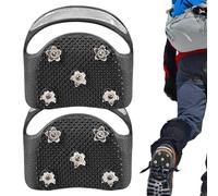 Ramponi Per Scarpe - Tacchetti Da Ghiaccio Antiscivolo, Punta Per Racchette Da Neve | Arrampicata Con Trazione Riflettente, Calzature Leggere Per Escursionismo Sulla Neve, Tacchetti Da Ghiaccio Regola