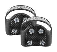 Ramponi Per Scarponi Da Trekking - Ramponi Da Arrampicata In TPE Impugnature Da Neve Riflettenti Con 5 Punte | Tacchetti Da Ghiaccio In Acciaio Inossidabile, Racchette Da Neve, Antiscivolo, Per