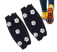 Ramponi Per Scarponi, Tacchetti Da Ghiaccio, Ramponi Da Ghiaccio Ramponcini Camp Rampini Per Ghiaccios E Neve Con 5 Tacchetti Per Sport Invernali, Tacchettis Da Neve Antiscivolo Per Scarpe