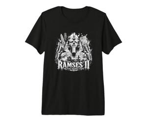 Ramses II Il re Diventa Pietra Egitto Faraone Maglietta Premium