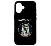 Ramses III Antico Faraone Egiziano Storia dell'Antico Egitto Custodia per iPhone 16