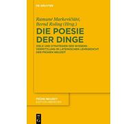 Ramunė Markevičiūtė Die Poesie der Dinge (Copertina rigida) Fruhe Neuzeit
