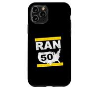 RAN 50 States Twenty 6 punto 2 Marathon Runner Ispirato Custodia per iPhone 11 Pro