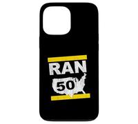 RAN 50 States Twenty 6 punto 2 Marathon Runner Ispirato Custodia per iPhone 13 Pro Max