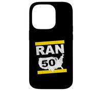 RAN 50 States Twenty 6 punto 2 Marathon Runner Ispirato Custodia per iPhone 14 Pro