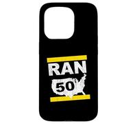 RAN 50 States Twenty 6 punto 2 Marathon Runner Ispirato Custodia per iPhone 15 Pro
