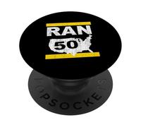 RAN 50 States Twenty 6 punto 2 Marathon Runner Ispirato PopSockets PopGrip Adesivo