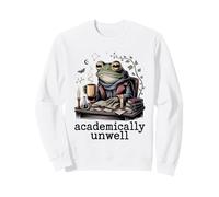 Rana accademicamente malato Studio Nerd Felpa