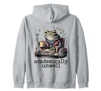 Rana accademicamente malato Studio Nerd Felpa con Cappuccio