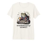 Rana accademicamente malato Studio Nerd Maglietta Premium