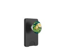 Rana allegra su un animale di giglio PopSockets PopWallet per MagSafe