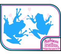 Rana Animale E Albero Vinile Adesivo Murale Poster Auto Van Camera Arredo Casa