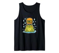 Rana Burger Ombrello Cartoon Canotta