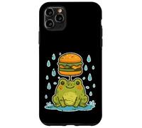 Rana Burger Ombrello Cartoon Custodia per iPhone 11 Pro Max
