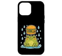 Rana Burger Ombrello Cartoon Custodia per iPhone 12 Pro Max
