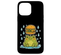 Rana Burger Ombrello Cartoon Custodia per iPhone 13 Pro Max