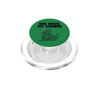 Rana che cavalca lumaca noi cavalchiamo all'alba PopSockets PopGrip per MagSafe
