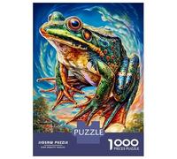 Rana comune europea Puzzle 1000 Pezzi, Jigsaw Puzzle Per Adolescenti E Bambini, Giochi Stimolanti Per Tutta La Famiglia 70x50cm/1000pcs