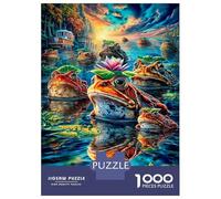 Rana comune europea Puzzle 1000 Pezzi, Puzzle Impossibile 1000 Pezzi Gioco Di Sfida Intellettuale 70x50cm/1000pcs