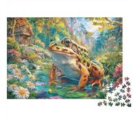 Rana comune europea Puzzle 1000 Pezzi, Puzzle Impossibile 1000 Pezzi, Gioco Di Sfida Intellettuale 70x50cm/1000pcs
