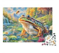 Rana comune europea Puzzle 1000 Pezzi, Puzzle Impossibile 1000 Pezzi, Gioco Di Sfida Intellettuale 70x50cm/1000pcs