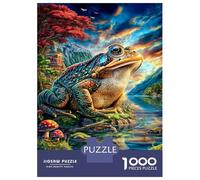 Rana comune europea Puzzle 1000 Pezzi, Puzzle Impossibile 1000 Pezzi Gioco Di Sfida Intellettuale 70x50cm/1000pcs