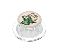 Rana e una piccola teiera per gli amanti delle rane PopSockets PopGrip per MagSafe