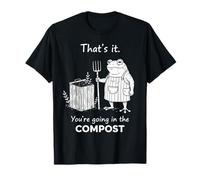 Rana Ecco Tutto Stai Andando nell'umorismo del Giardinaggio Compost Maglietta
