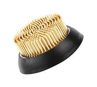 Rana Floreale | Spilli Rotondi in Rame per Fiori | Supporto in Metallo con Aghi di Rame per Decorazioni da Scrivania e per Giardino