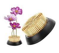 Rana Floreale | Supporto Aghi In Acciaio Per Fiori - Strumento Durevole Con Supporto Ad Aghi In Rame Per Decorazioni Casa Giardino Esterno