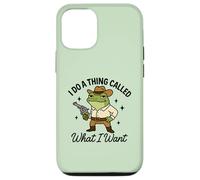 Rana fuorilegge cowboy divertente western humor costume design Custodia per iPhone 12/12 Pro