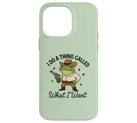 Rana fuorilegge cowboy divertente western humor costume design Custodia per iPhone 14 Pro Max