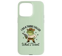 Rana fuorilegge cowboy divertente western humor costume design Custodia per iPhone 15 Pro Max