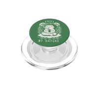 Rana in meditazione con caffè caldo Zen Natura Yoga posa PopSockets PopGrip per MagSafe