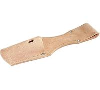 Rana in pelle a baionetta 98K della seconda guerra mondiale tedesca con anello di sicurezza, accessorio militare storico della seconda guerra mondiale (marrone chiaro)