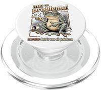 Rana Meme Sarcastica No Problemo Humour Vintage PopSockets PopGrip per MagSafe